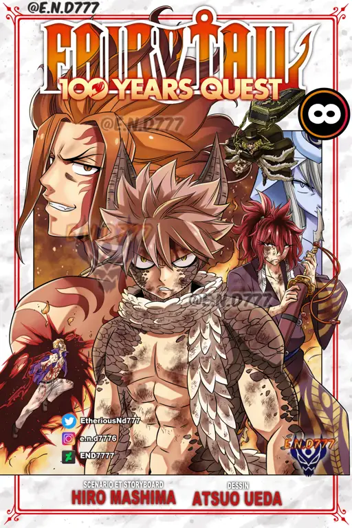 Sampul manga Fairy Tail 100 Years Quest.