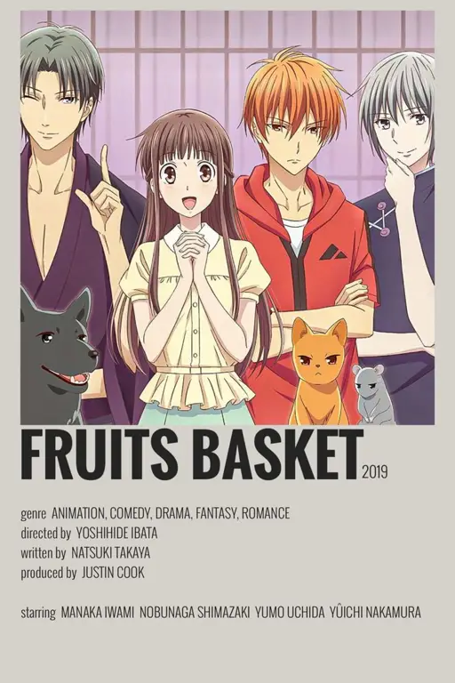 Sampul manga Fruits Basket versi terjemahan Bahasa Indonesia