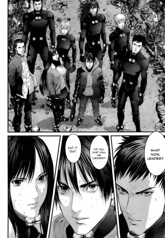 Gambar sampul manga Gantz karya Hiroya Oku