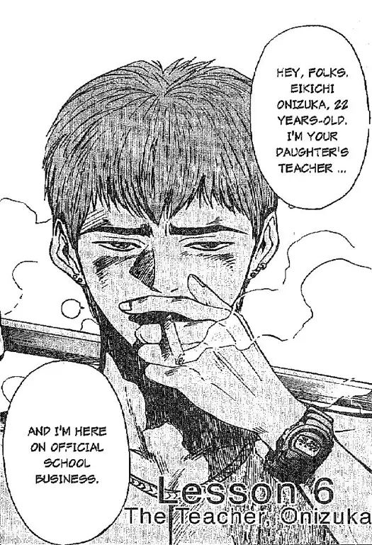 Sampul manga Great Teacher Onizuka