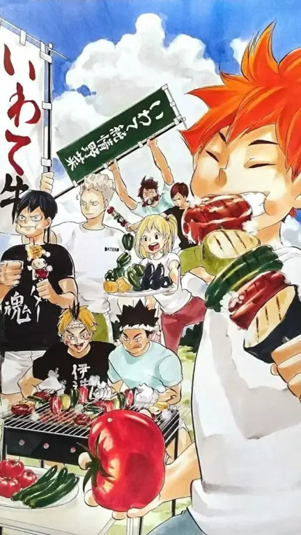 Sampul manga Haikyuu!!