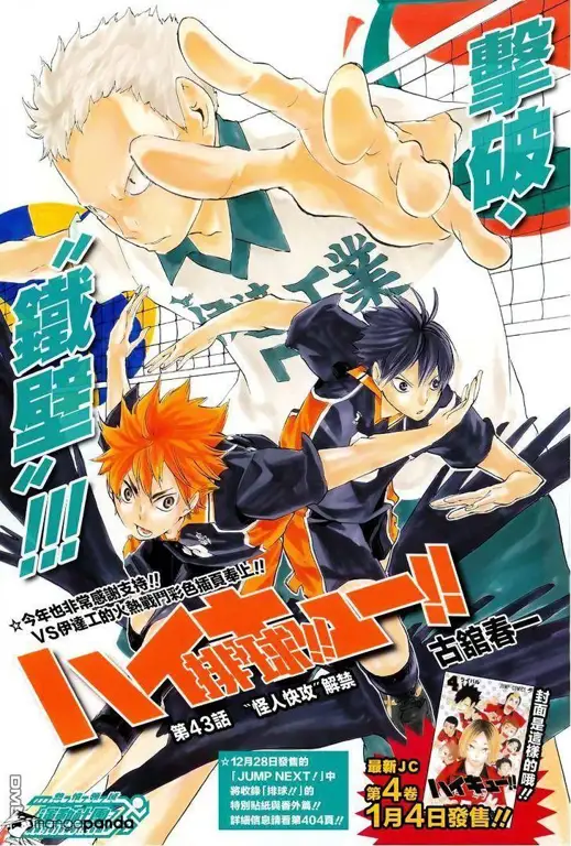 Sampul Manga Haikyuu!!