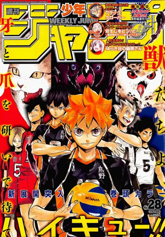 Sampul manga Haikyuu!!