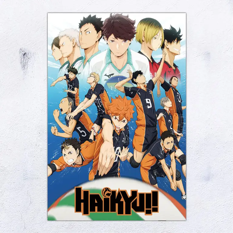 Sampul Manga Haikyuu Bahasa Indonesia