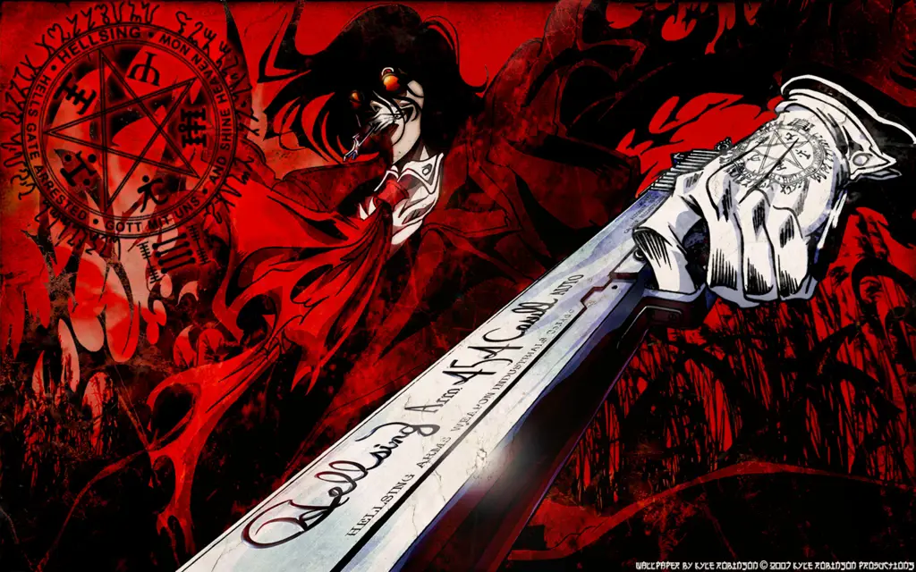 Sampul manga Hellsing