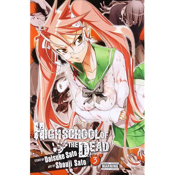 Sampul manga Highschool of the Dead