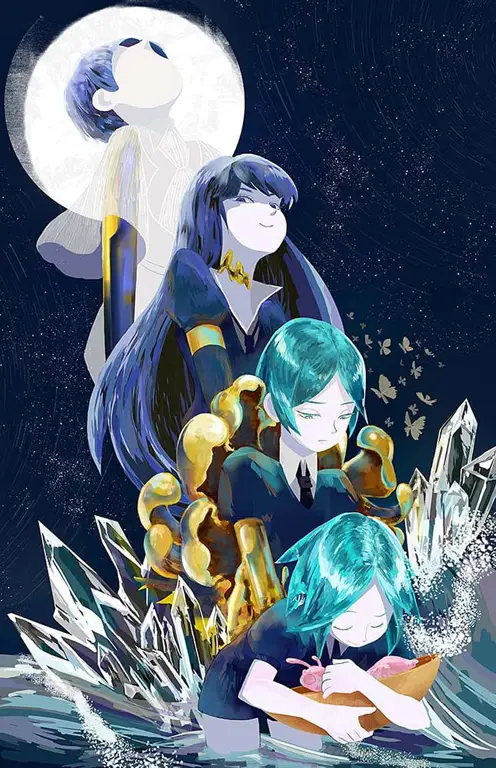 Sampul manga Houseki no Kuni