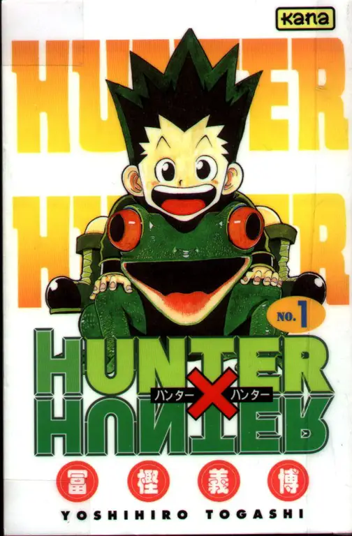 Gambar sampul manga Hunter x Hunter