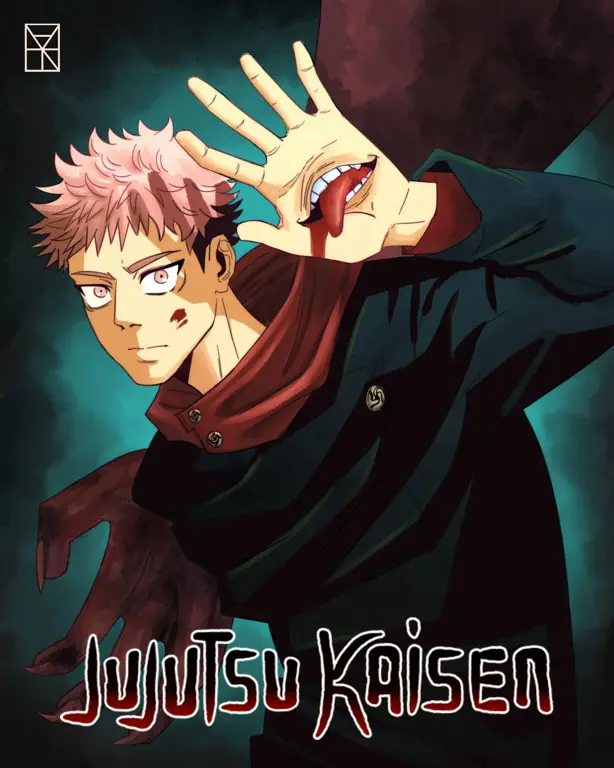 Sampul manga Jujutsu Kaisen