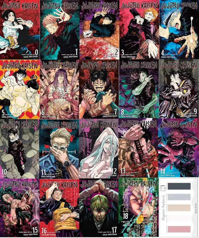 Gambar sampul manga Jujutsu Kaisen