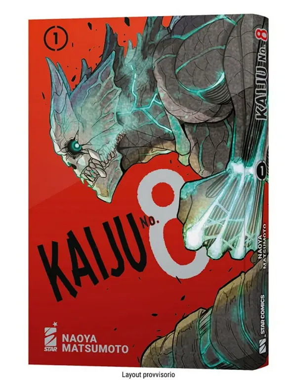 Sampul manga Kaiju No. 8