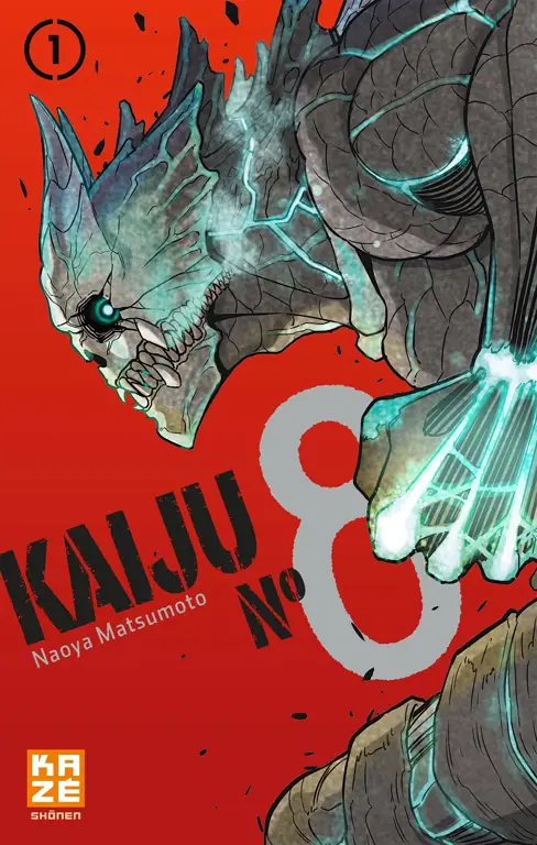 Sampul Manga Kaiju No. 8