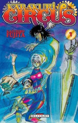 Sampul manga Karakuri Circus