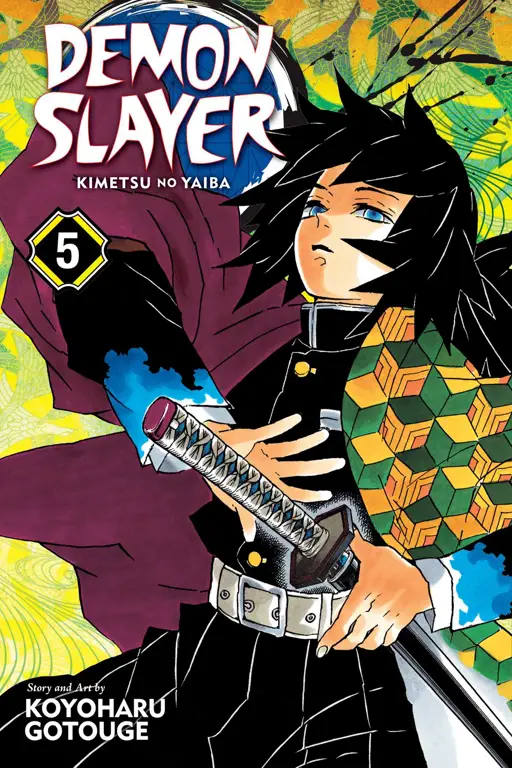 Sampul manga Demon Slayer: Kimetsu no Yaiba