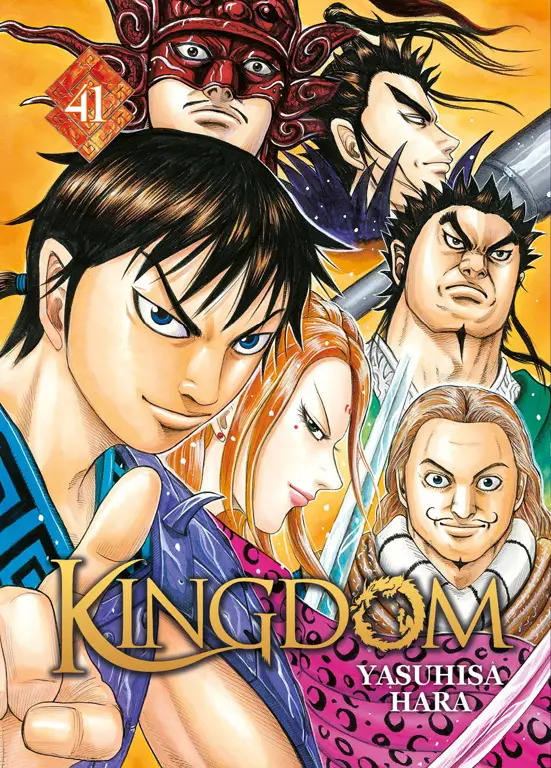 Sampul Manga Kingdom