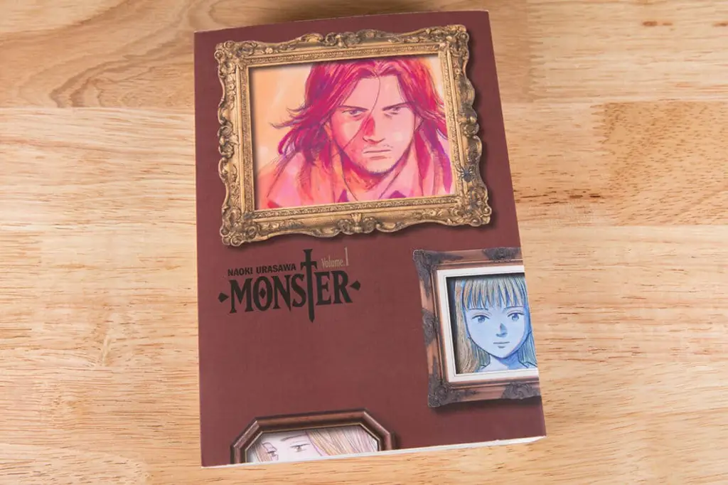 Gambar sampul manga Monster karya Naoki Urasawa