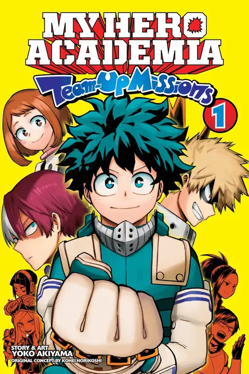 Sampul manga My Hero Academia