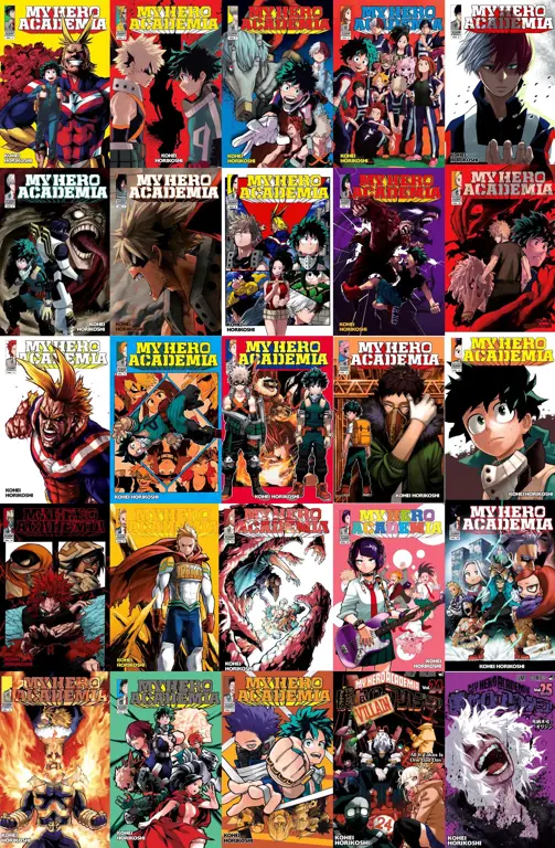 Sampul manga My Hero Academia