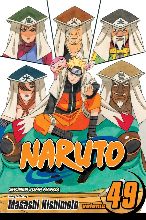 Sampul manga Naruto Shippuden