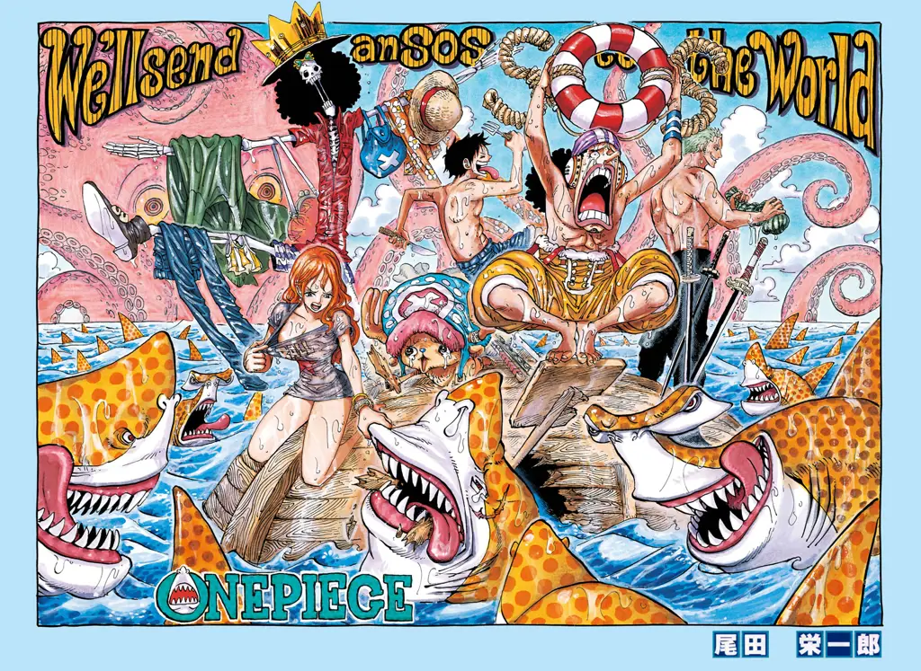 Sampul Manga One Piece Chapter 1040