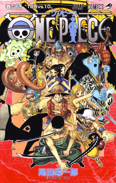 Gambar sampul manga One Piece