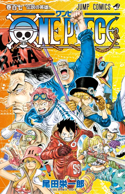 Sampul Manga One Piece