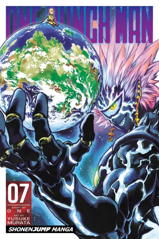 Sampul manga One Punch Man edisi Bahasa Indonesia Sampul manga One Punch Man