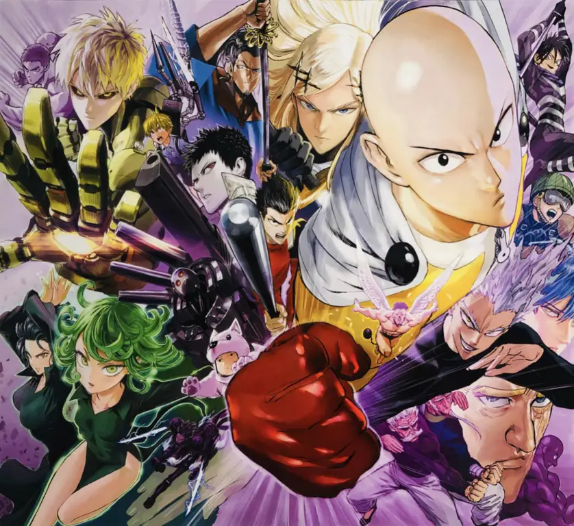 Sampul manga One Punch Man