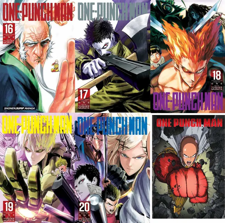 Sampul manga One Punch Man