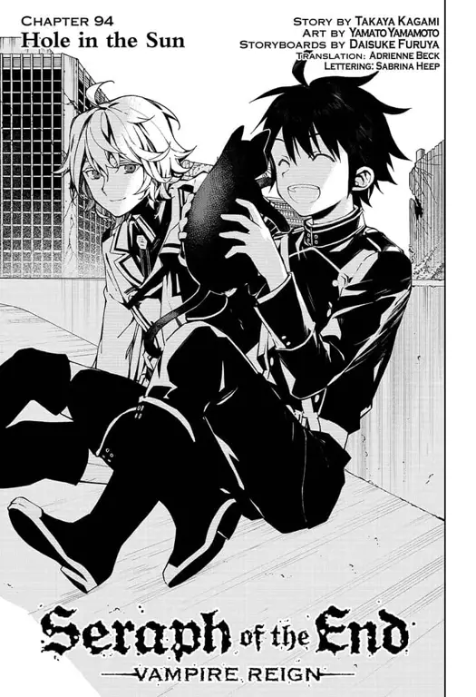 Sampul manga Owari no Seraph