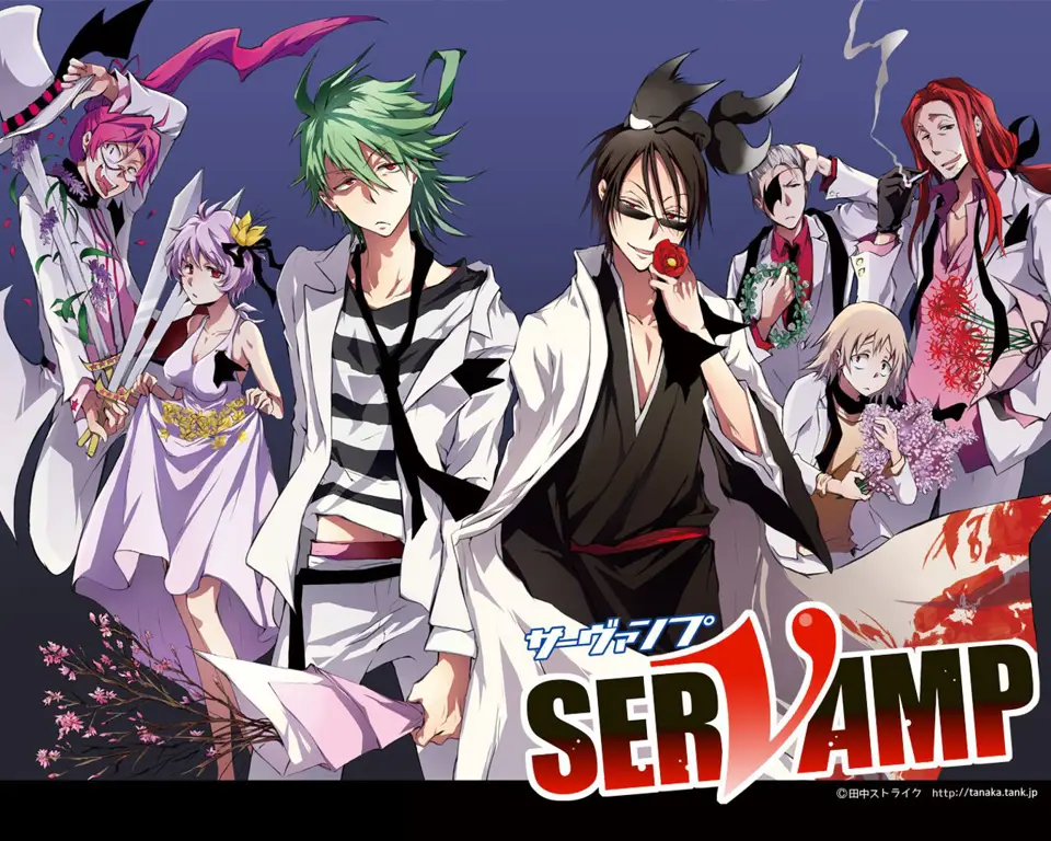 Gambar sampul manga Servamp