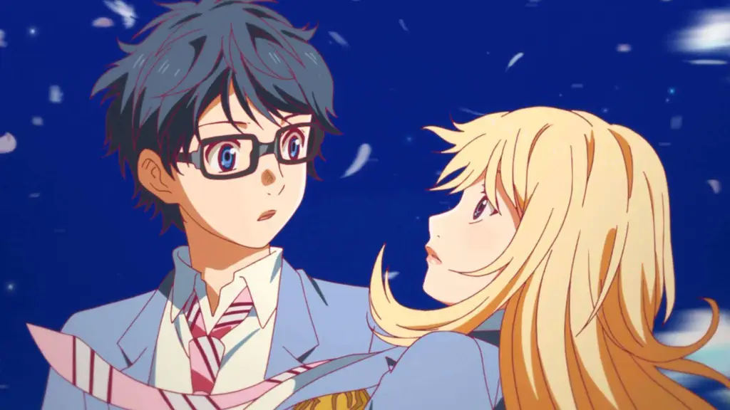 Sampul Manga Shigatsu wa Kimi no Uso