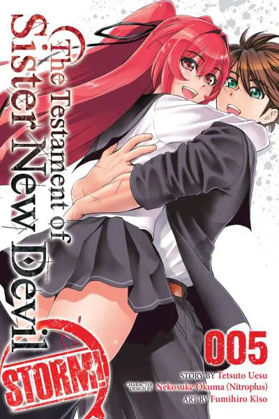 Sampul Manga Shinmai Maou no Testament Gambar sampul manga Shinmai Maou no Testament