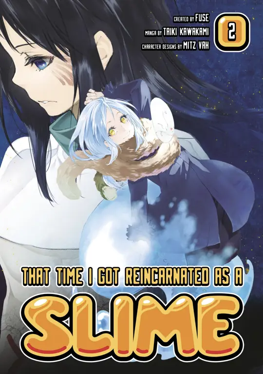 Sampul manga Tensei Shitara Slime Datta Ken