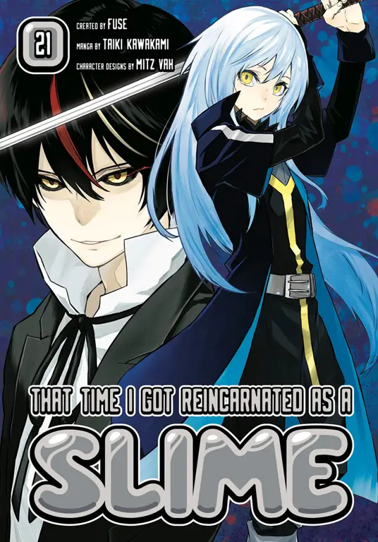 Gambar sampul manga Tensei Shitara Slime Datta Ken