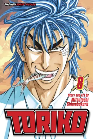 Sampul Manga Toriko