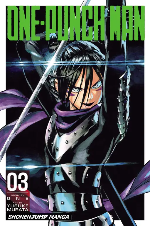 Sampul manga yang keren Sampul manga One Punch Man yang menarik perhatian