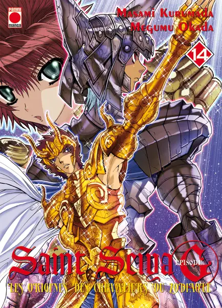 Sampul manga yang menampilkan para Gold Saint Sampul manga Saint Seiya Episode G