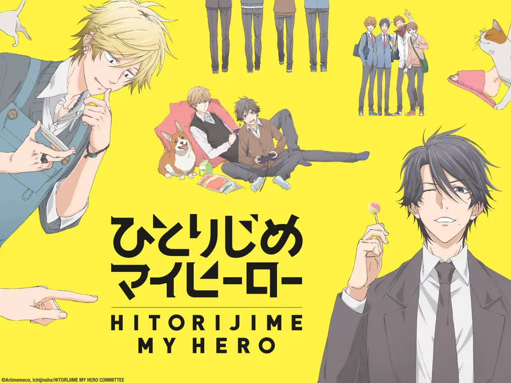 Sampul manga Hitorijime My Hero