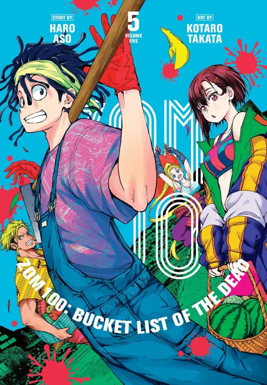 Sampul manga Zom 100: Bucket List of the Dead