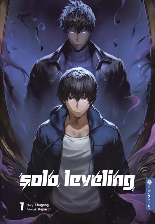 Sampul Manhwa Solo Leveling