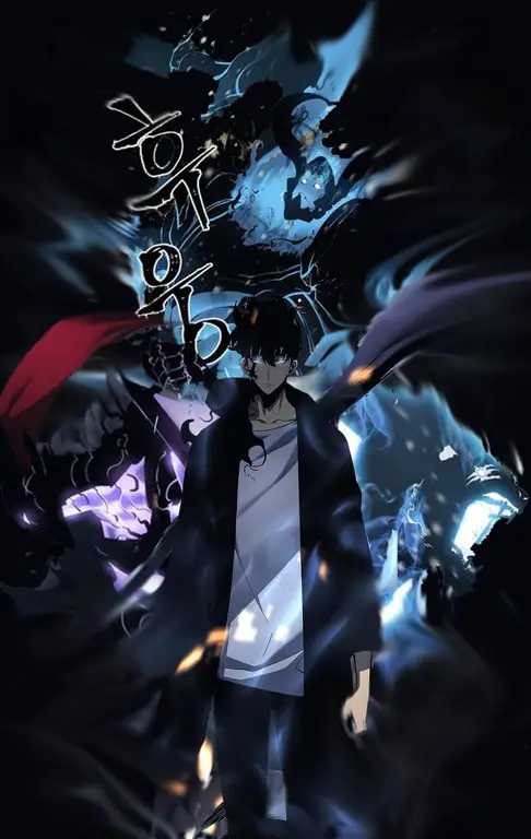 Sampul manhwa Solo Leveling yang menarik Sampul manhwa Solo Leveling