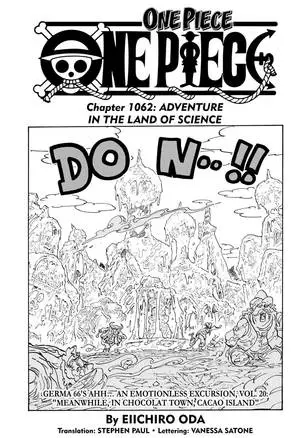 Sampul Manga One Piece Chapter 1062