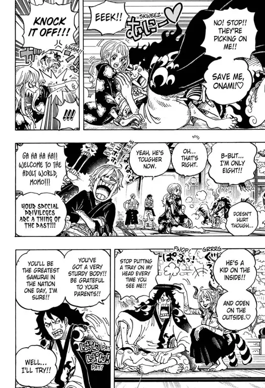 Sampul komik One Piece chapter 1052