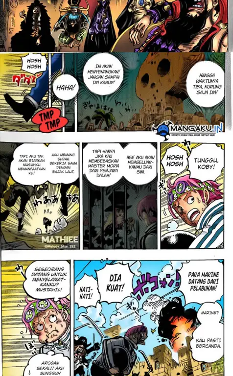 Sampul One Piece chapter 1080