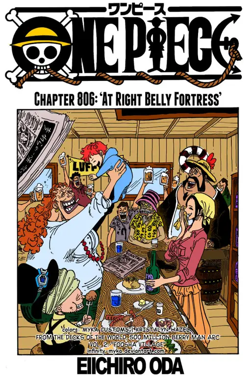 Sampul One Piece chapter 110