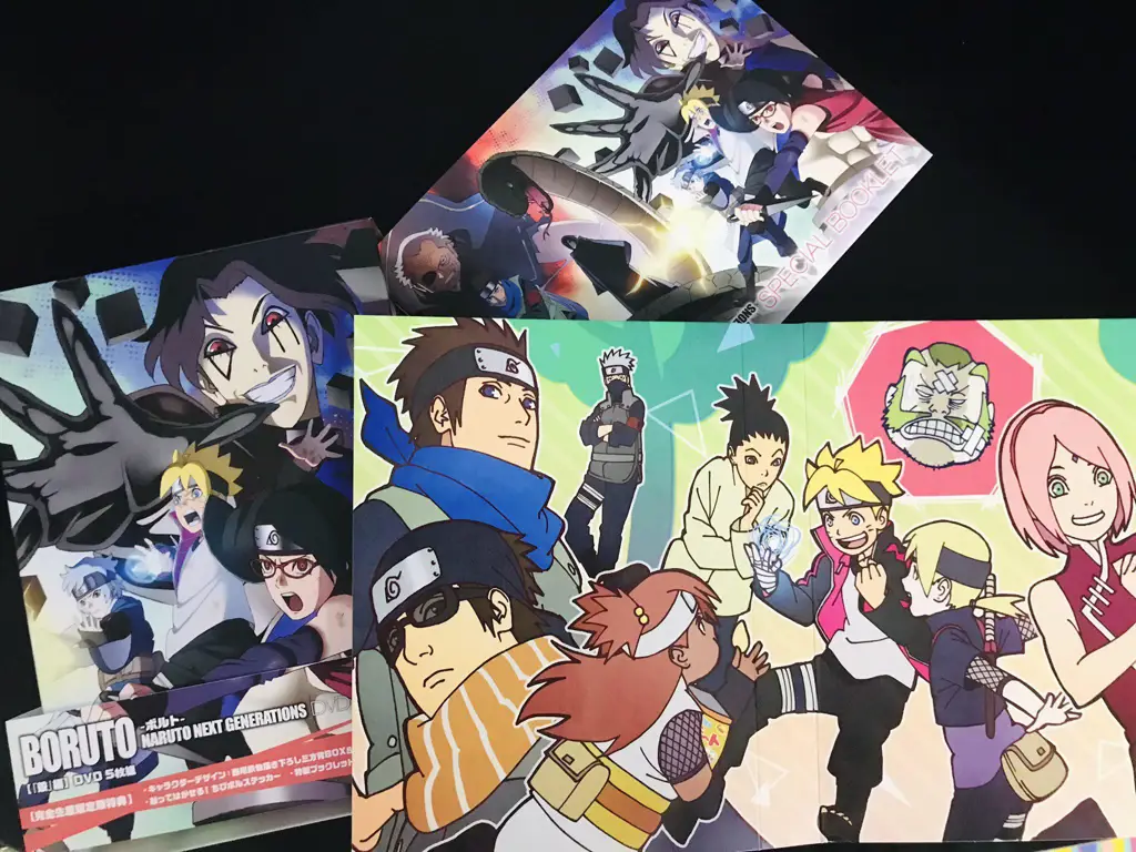 Sampul komik Boruto terbaru