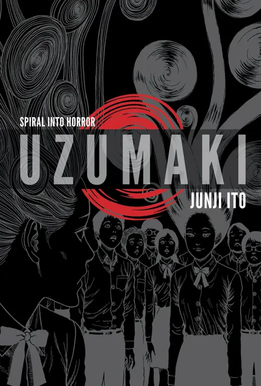 Sampul manga Uzumaki karya Junji Ito