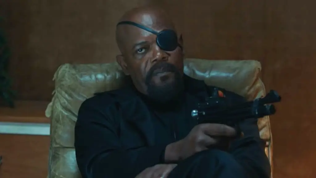 Samuel L Jackson sebagai Nick Fury dalam Secret Invasion