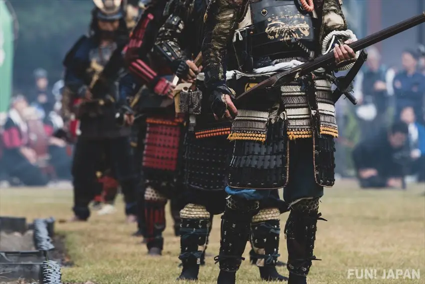 Gambar samurai pada periode Sengoku